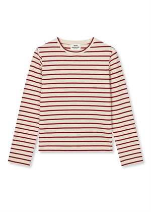 Maggie pablo ls bluse Vanilla Ice/Winery Mads Nørgaard 